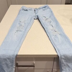 Levi's Light Blue Ripped Jeans